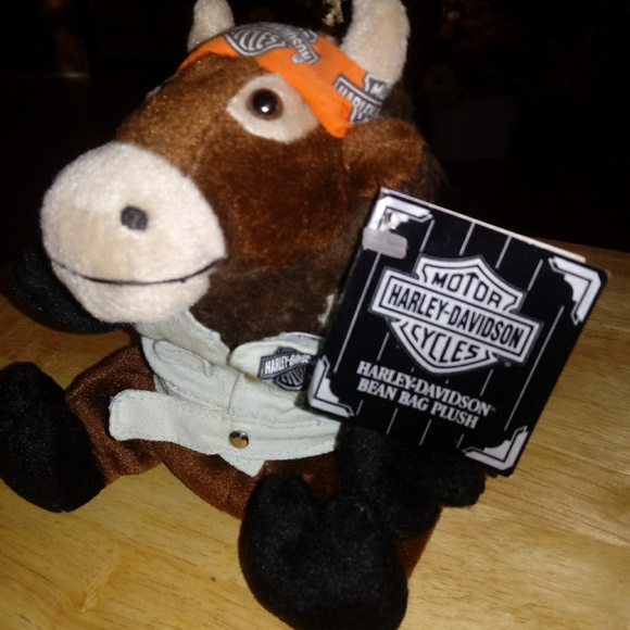 HarleyDavidson Other Harleydavidson Bean Bag Plush Torque Bull Poshmark